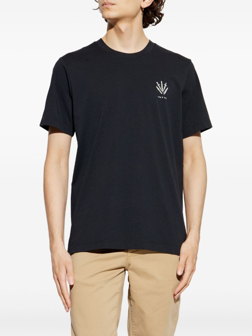 logo-print T-Shirt - 3