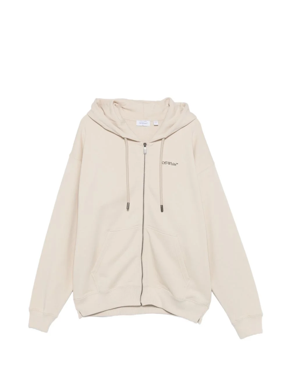 hooded zip sweatshirt - 1
