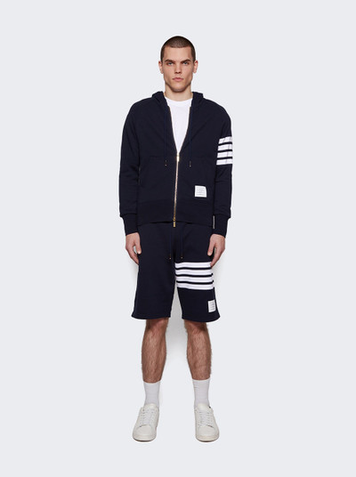 Thom Browne Classic Loopback Engineered 4-Bar Sweat Shorts Navy outlook