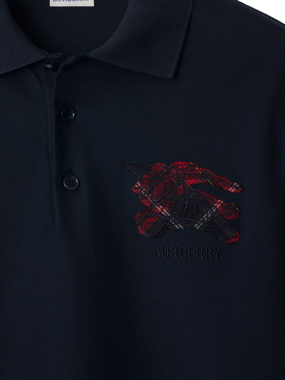 Equestrian Knight-check polo shirt - 2