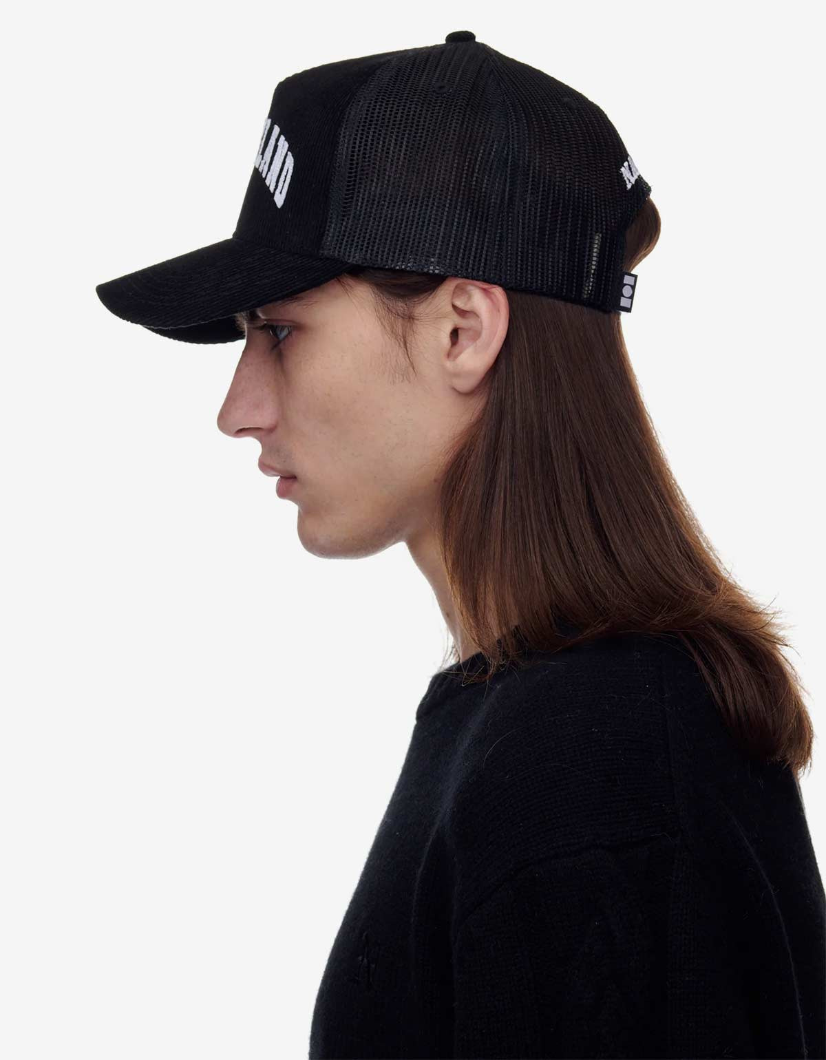 Nahmias Black Summerland Corduroy Trucker Hat - 3