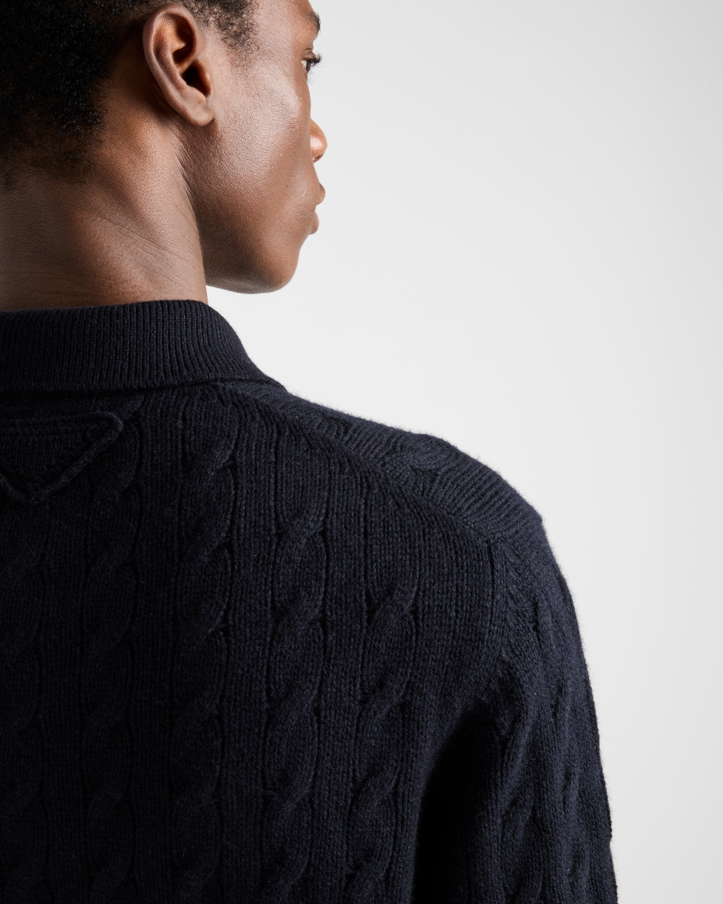 Cashmere polo shirt - 4