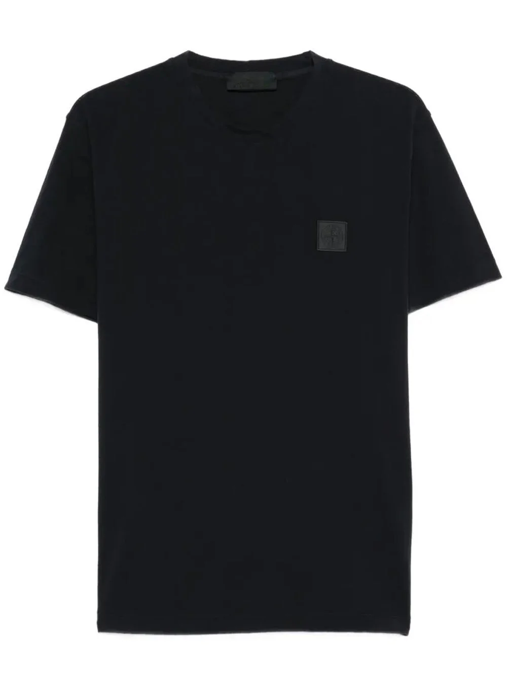 SLIM FIT T-SHIRT WITH TONAL COMPASS PATCH - 1