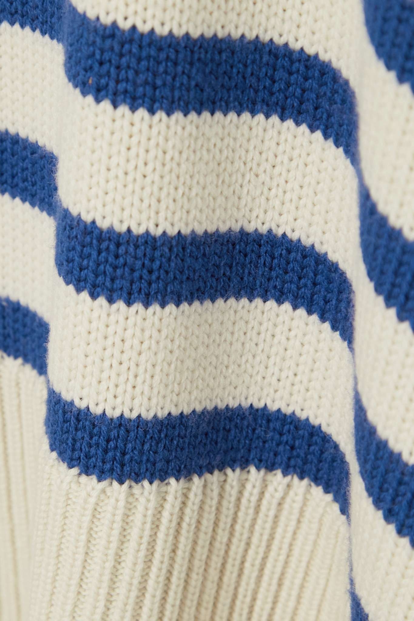 Signature striped wool and organic cotton-blend turtleneck sweater - 4