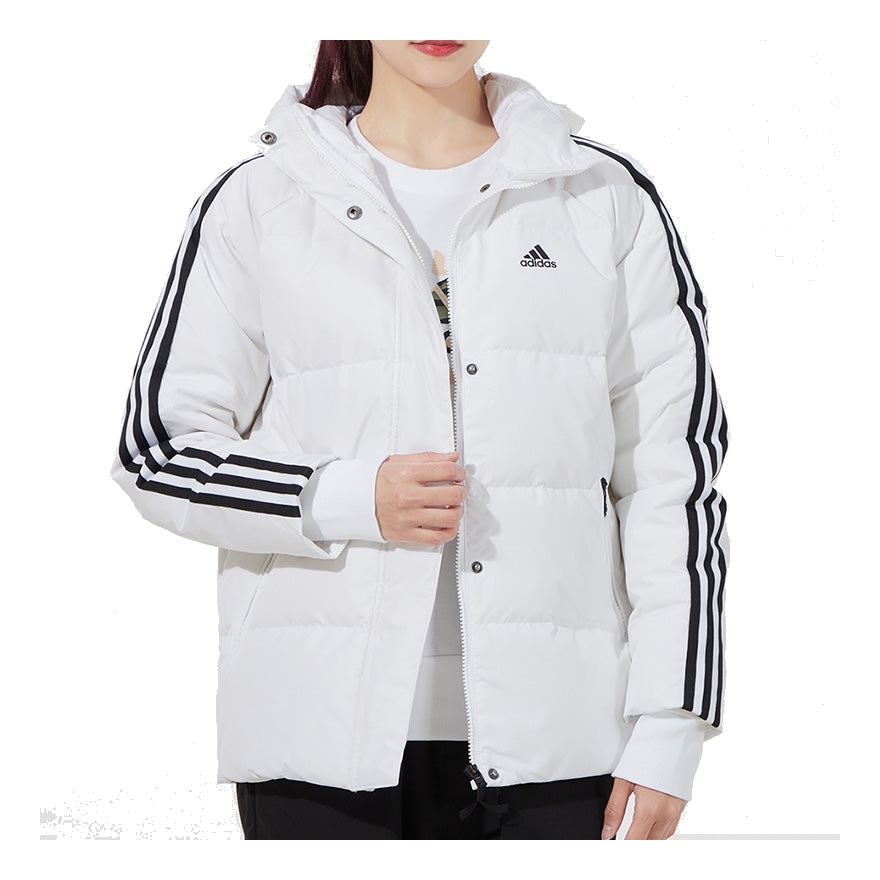 Adidas white down jacket hotsell