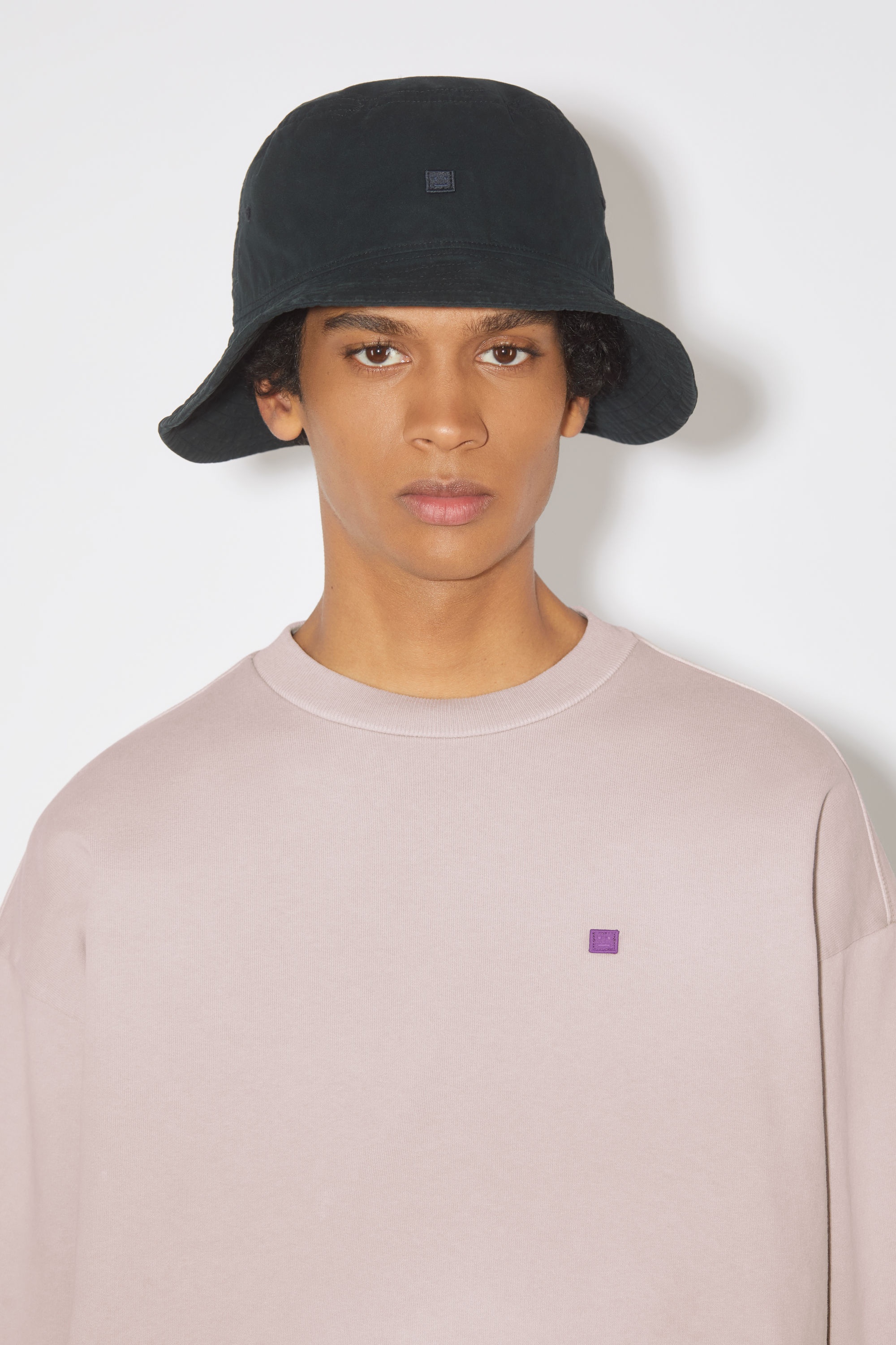 Crew neck sweater - Relaxed fit - Dusty beige - 4