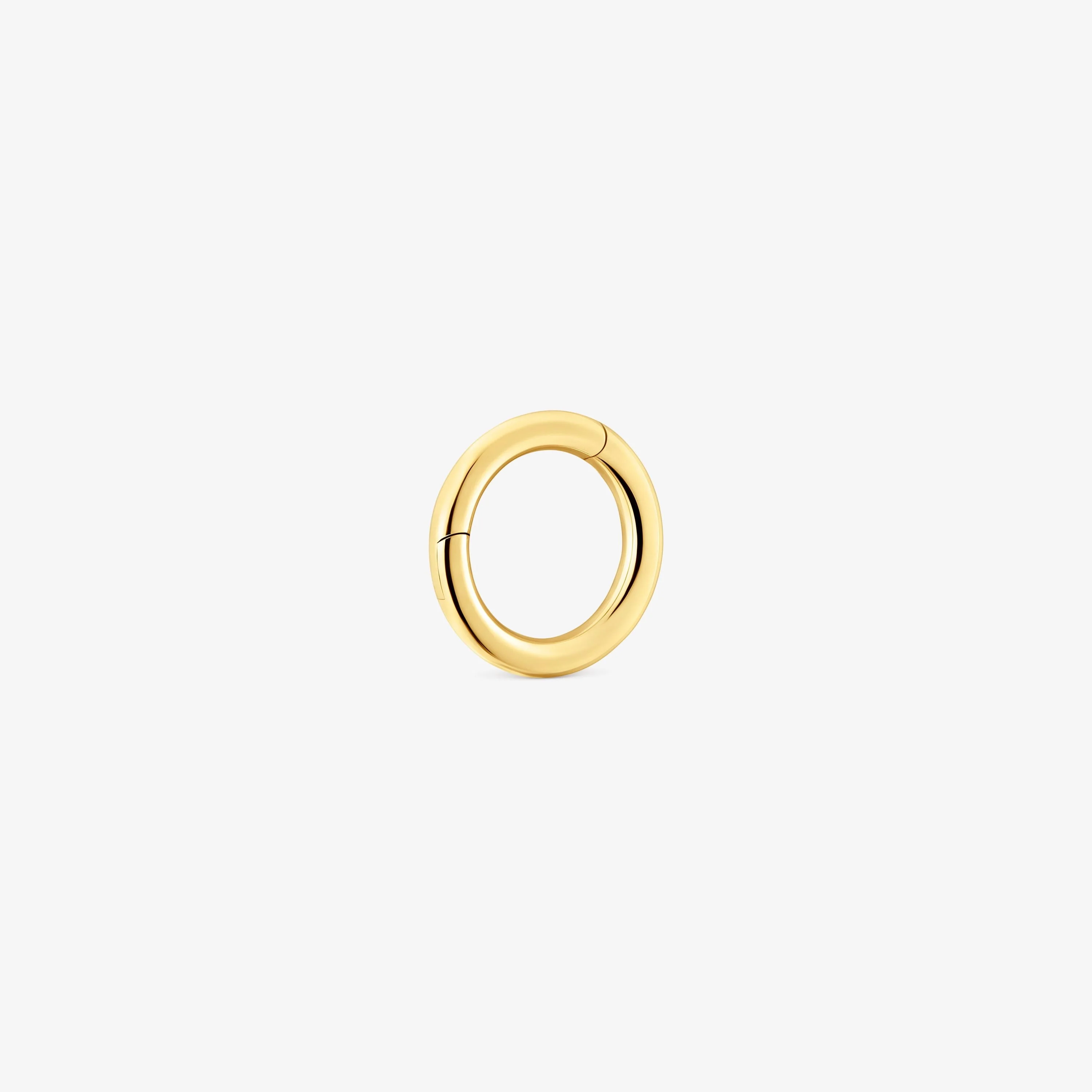 8 mm 14K solid gold Piercing ring TOUS Basics - 1