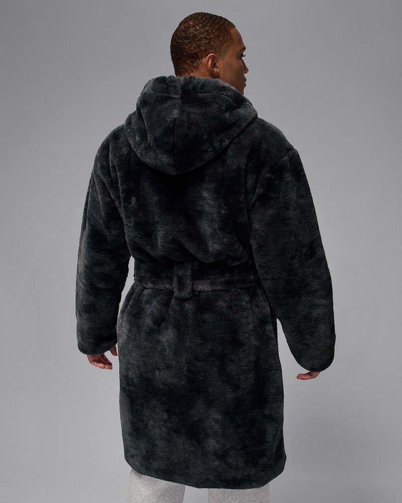 Jordan Jordan Brooklyn Men's Faux Fur Robe outlook