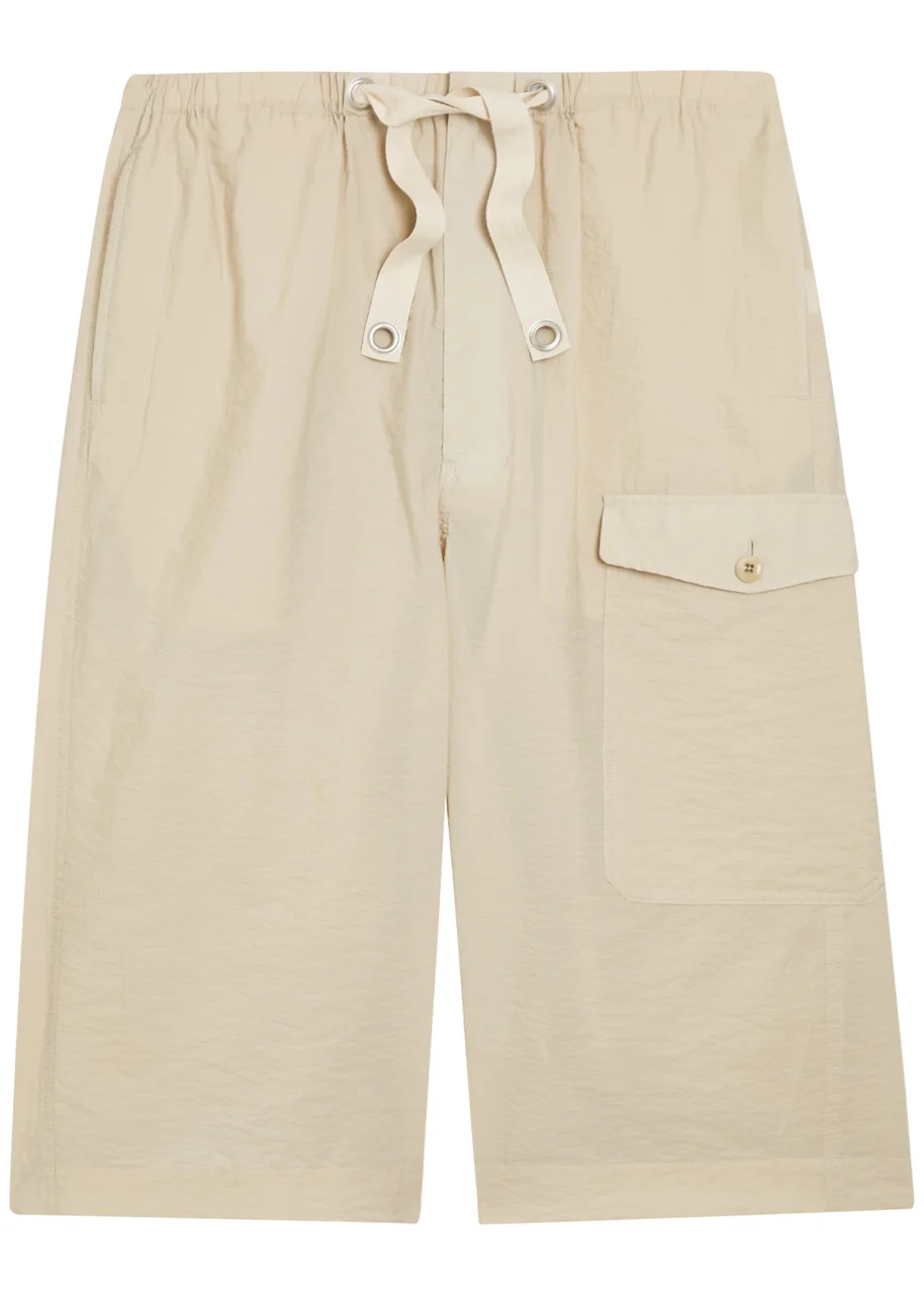 Lemaire Cotton-blend Cargo Shorts - 1