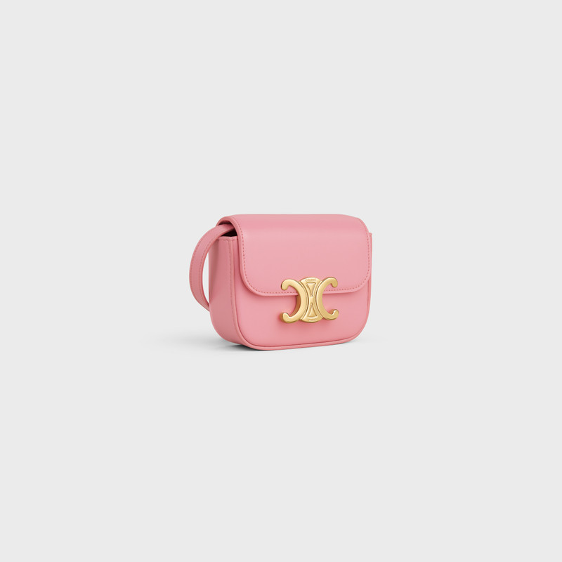 CELINE MINI CLAUDE in Shiny calfskin outlook