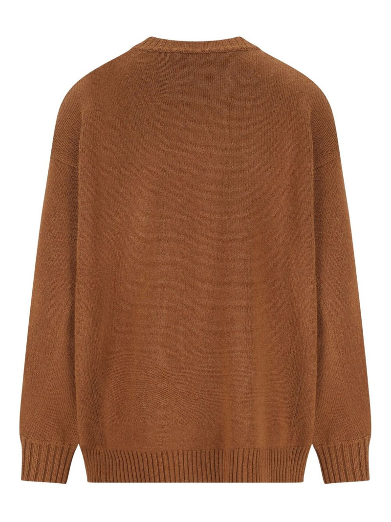 Max Mara embroidered wool sweater outlook