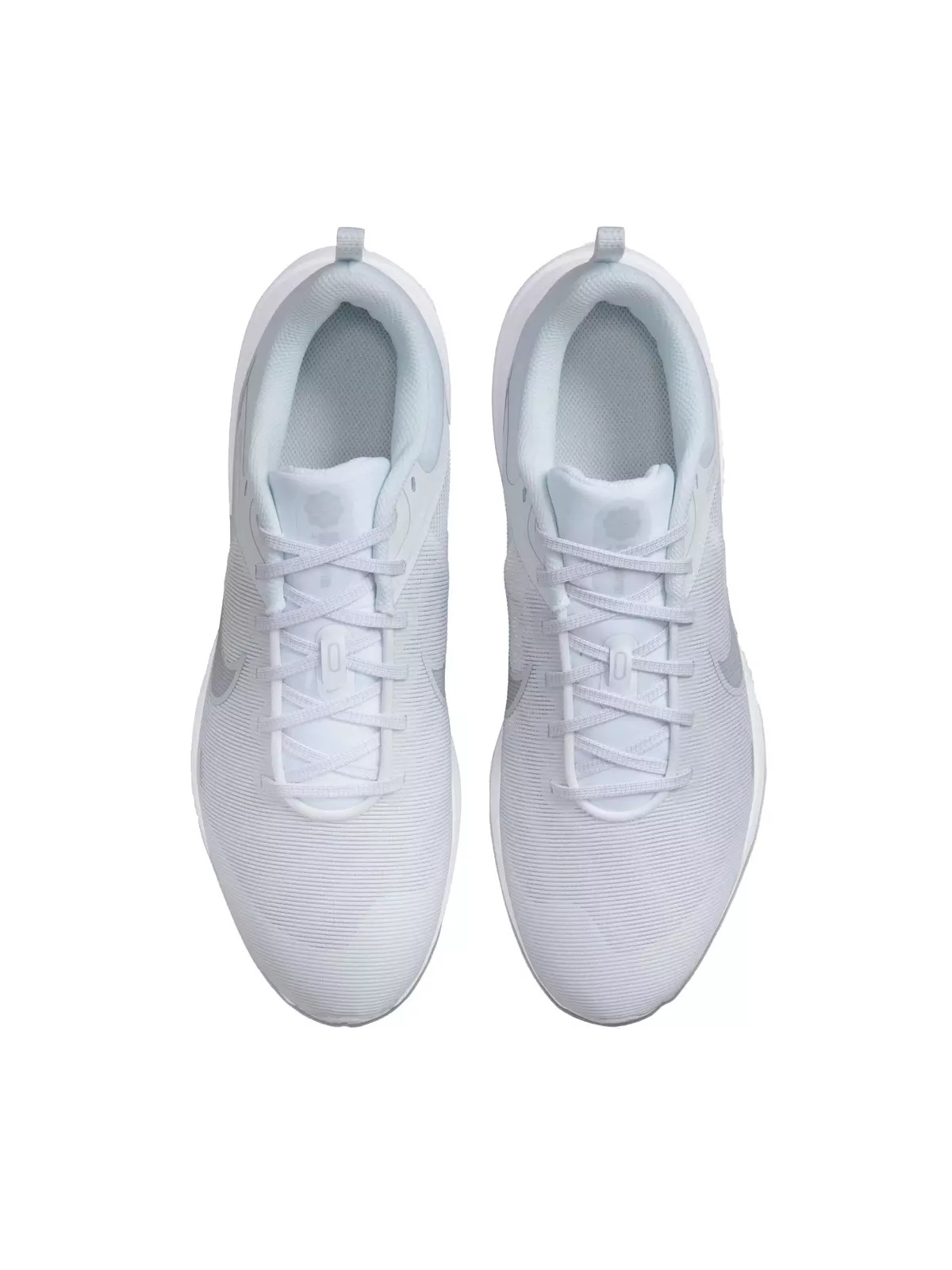 Downshifter 12 "White/Pure Platinum/White" Men's Running Shoe - 4