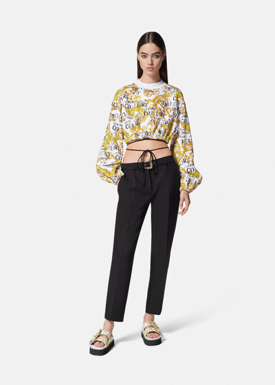 VERSACE JEANS COUTURE Baroque Buckle Pants outlook