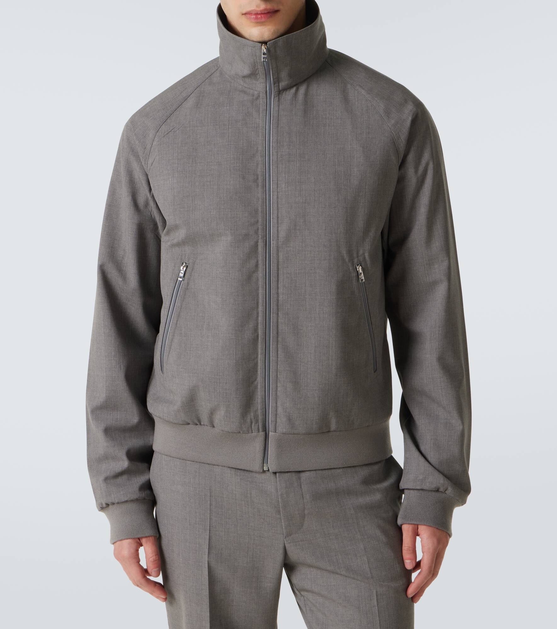Wool blouson - 3