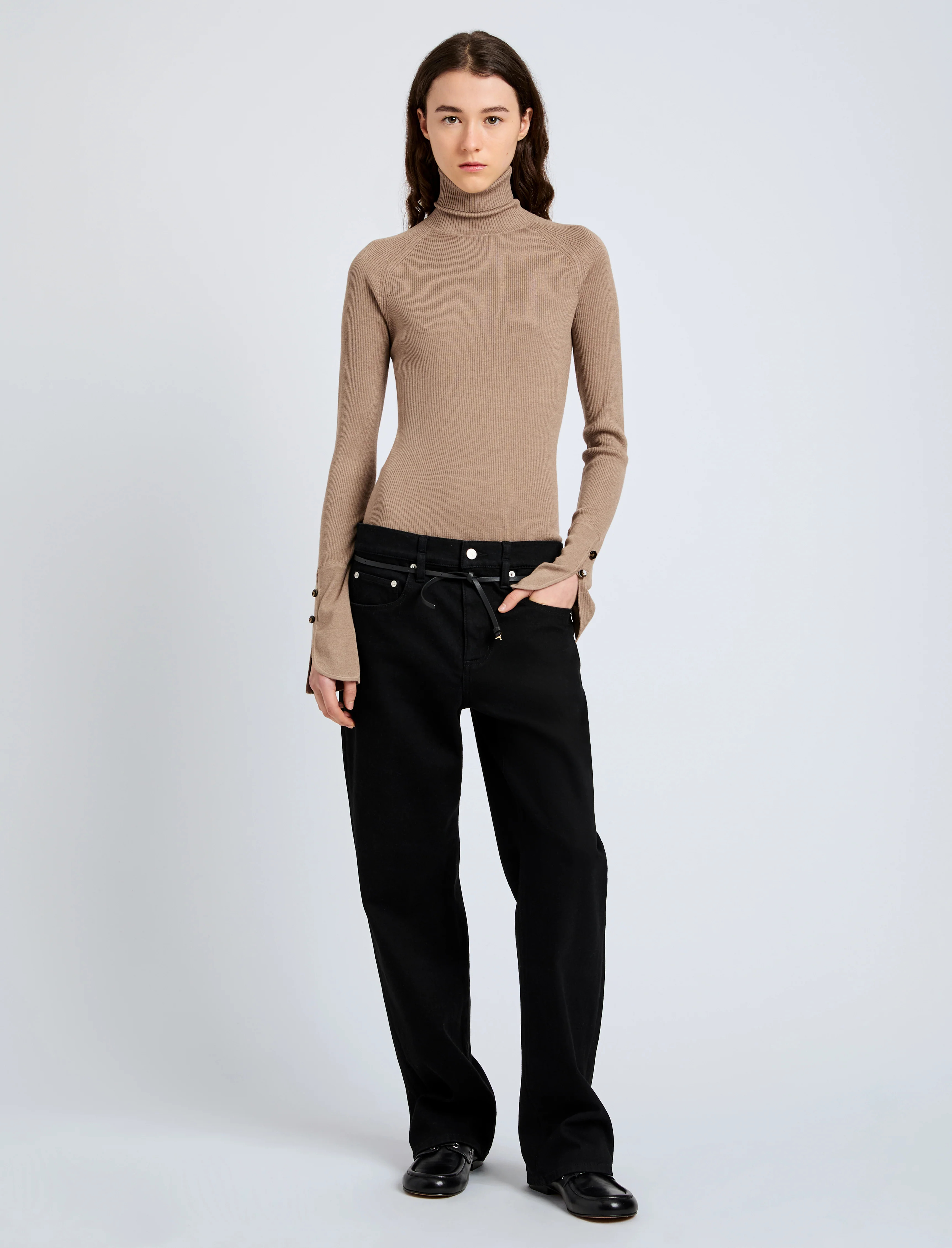 Belle Top in Silk Cashmere - 3
