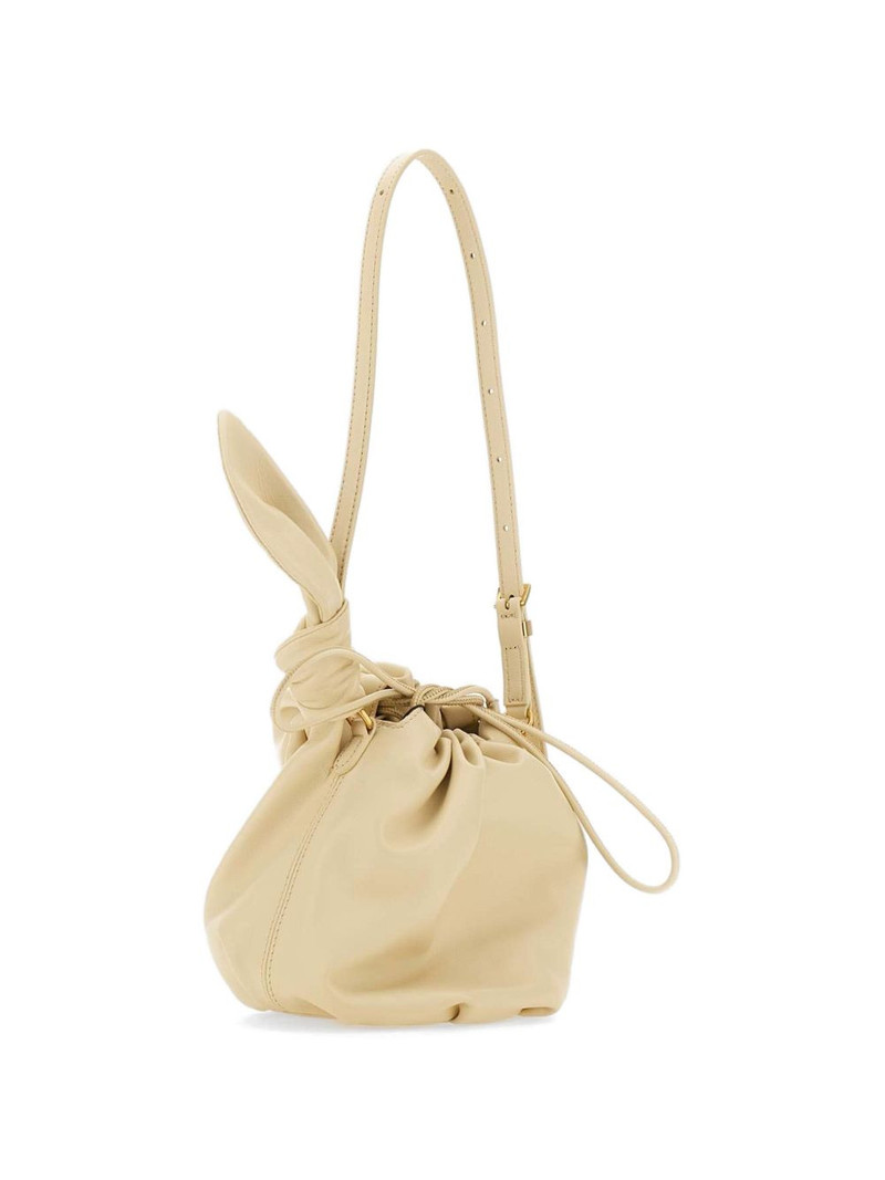 Bon Bon knot leather shoulder bag 5