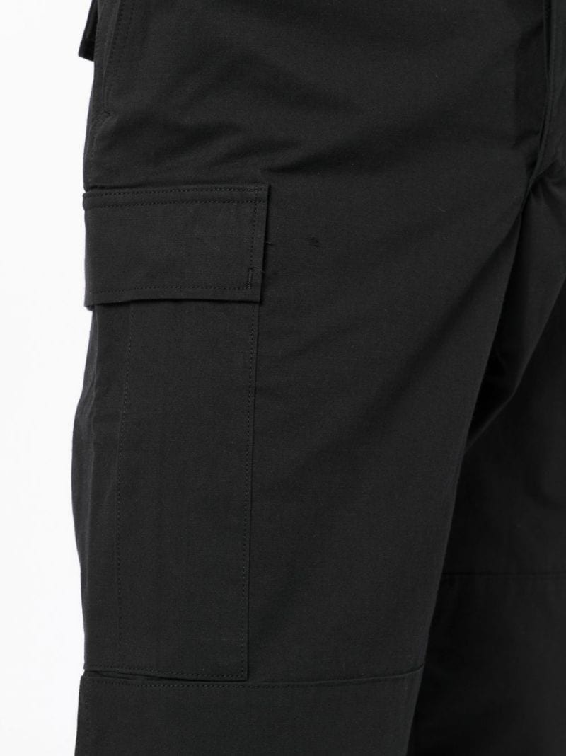 straight-leg cargo trousers - 5