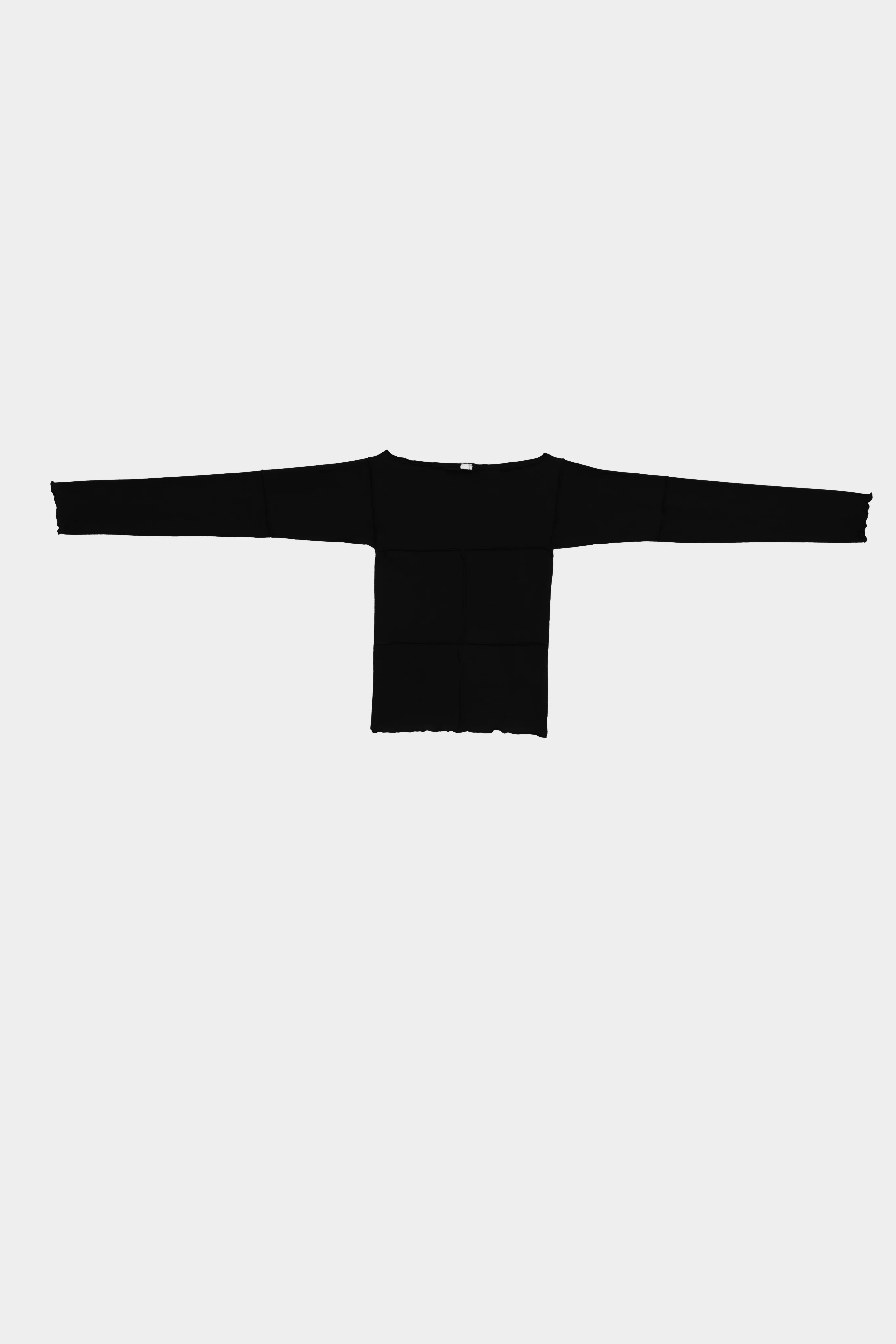 Cinder Long Sleeve Tee - Organic Cotton Rib - 1