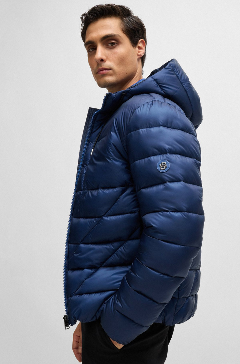 WATER-REPELLENT JACKET WITH DOUBLE B MONOGRAM 6