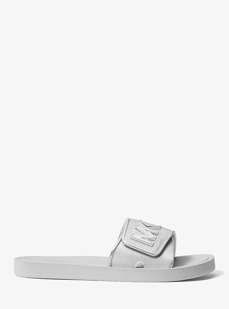 Palmer Metallic Mesh Slide Sandal - 1
