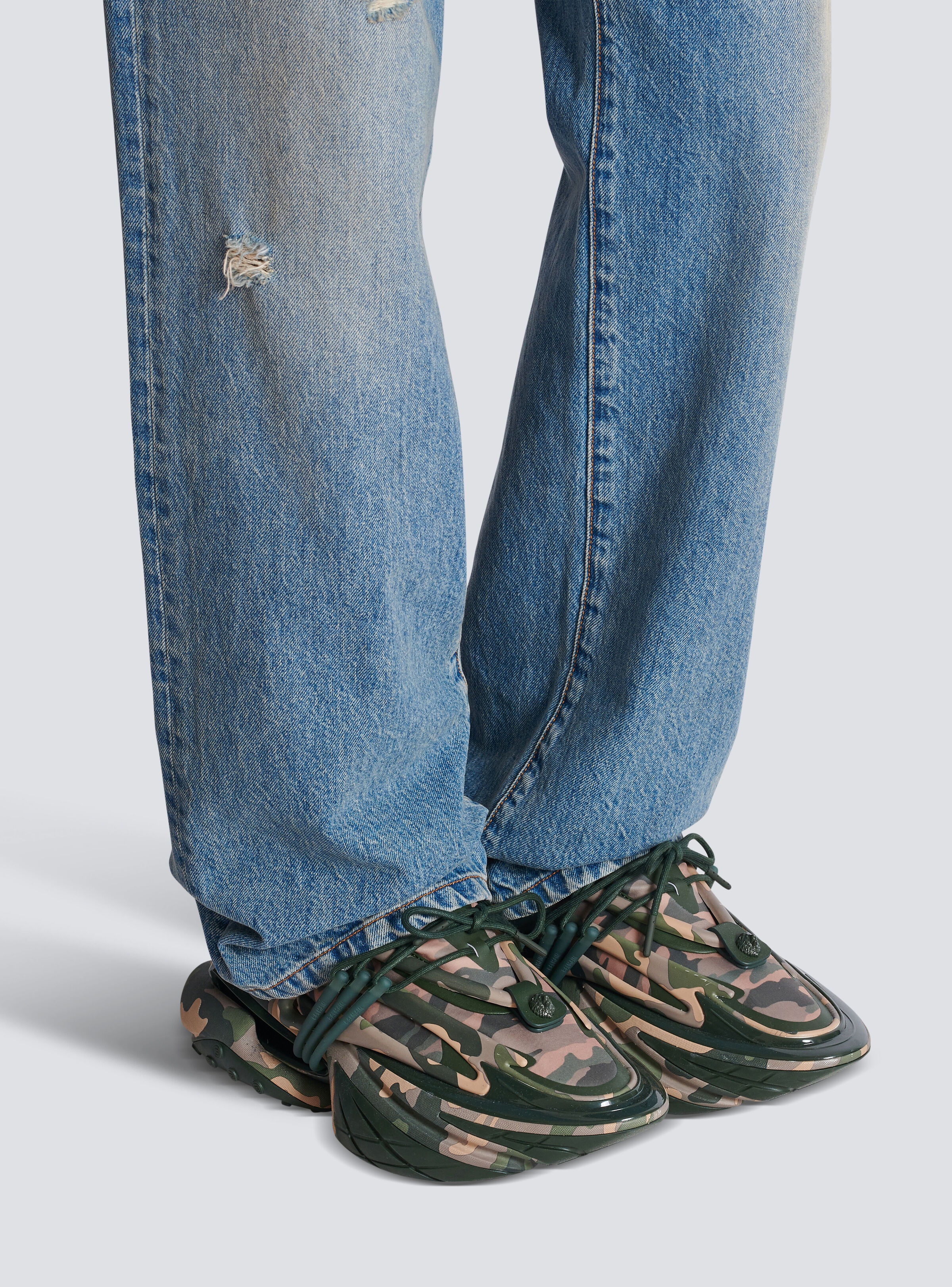 Unicorn Low camouflage-print trainers - 9