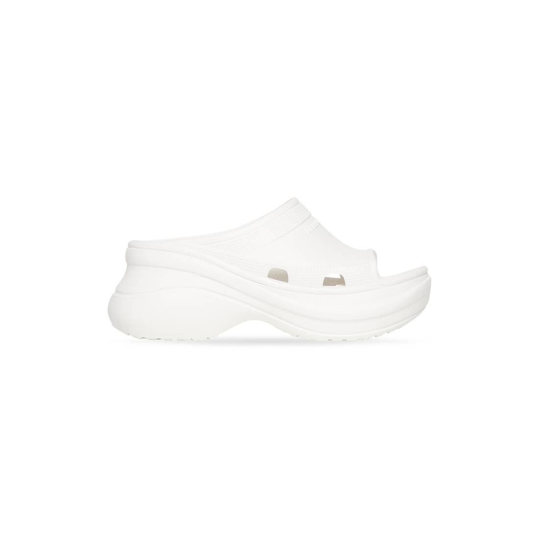 Women's Pool Crocs™ Slide Sandal in White - 1