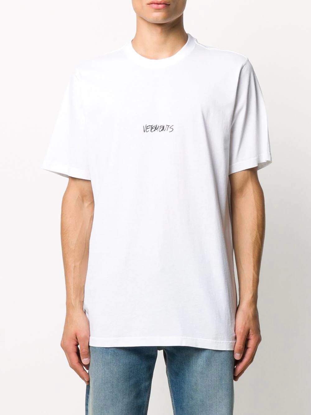 logo print T-shirt - 5