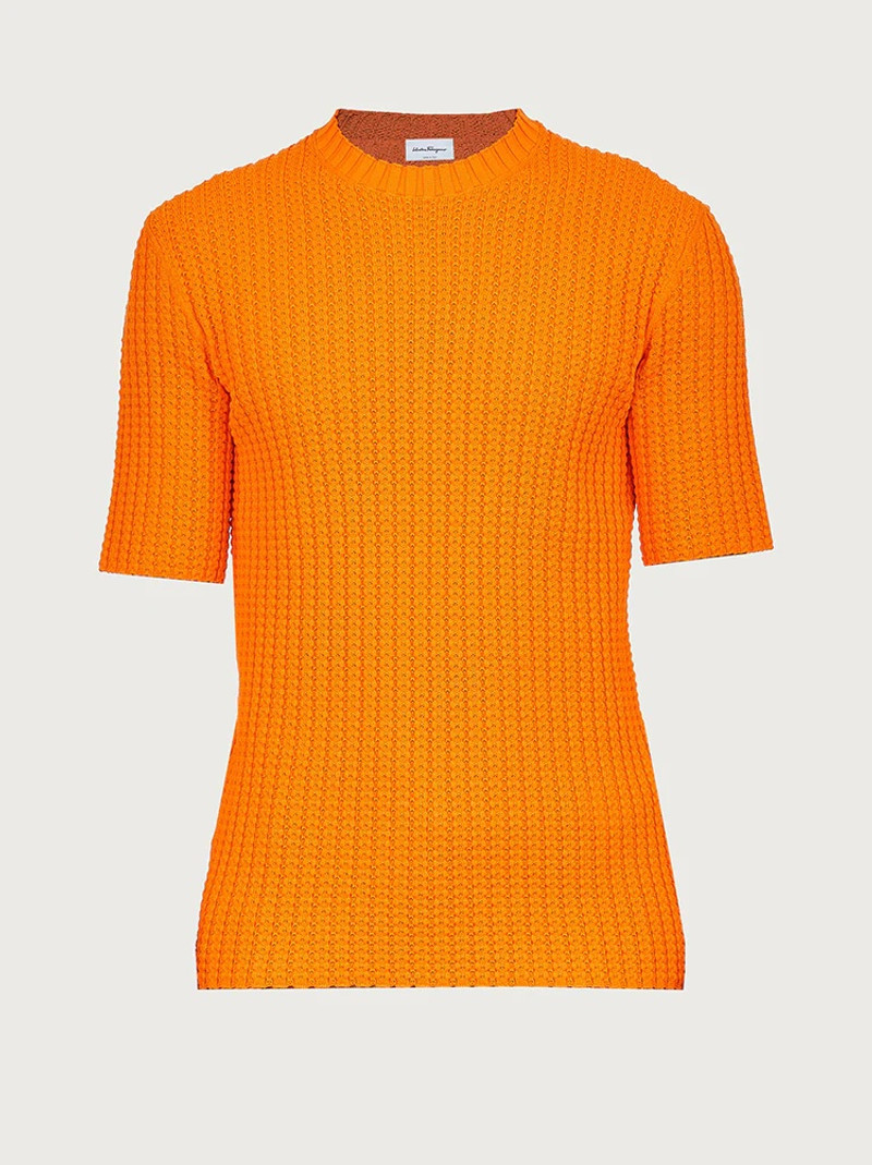 FERRAGAMO KNITTED T-SHIRT outlook