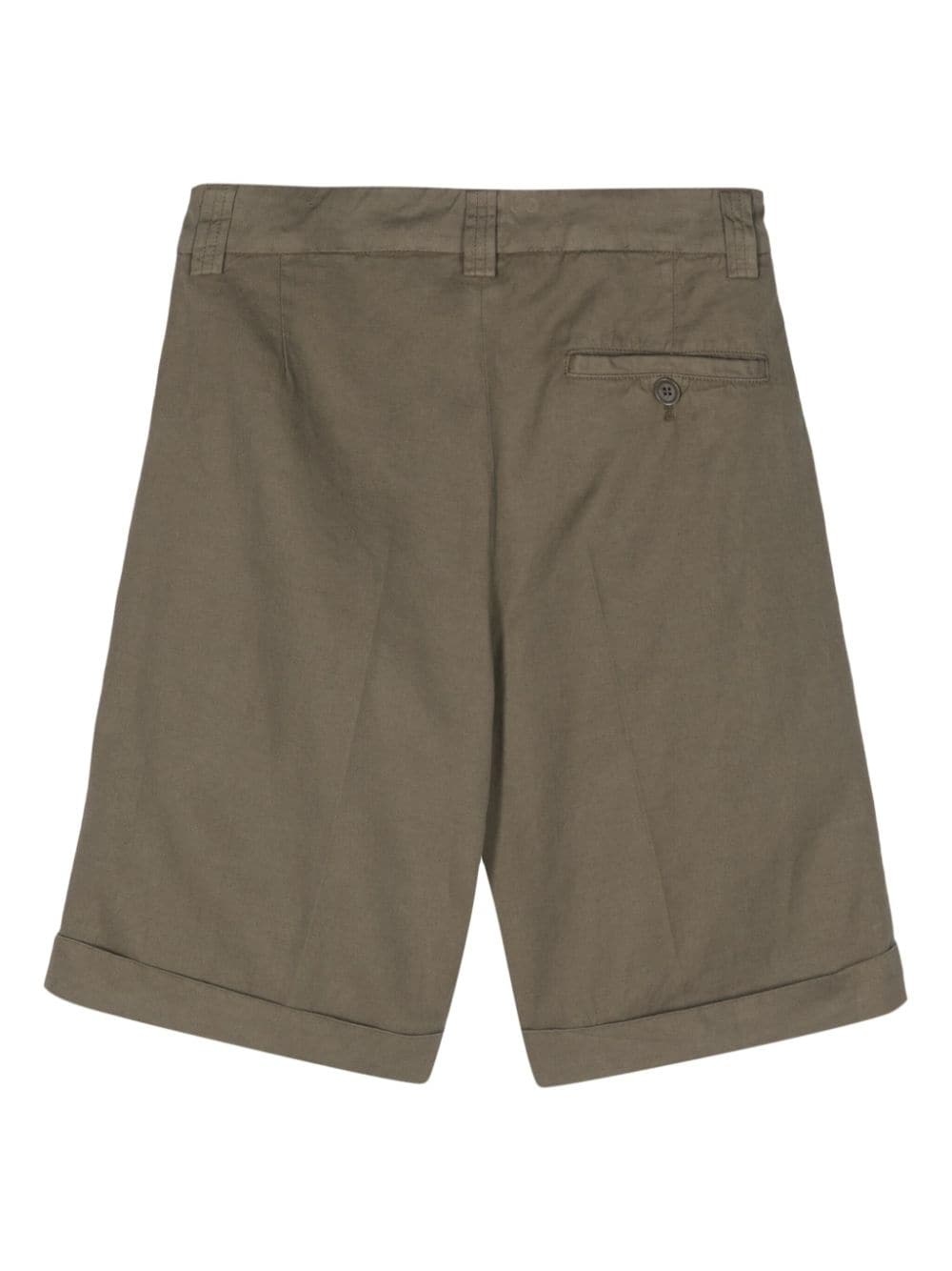pleated chino shorts - 2