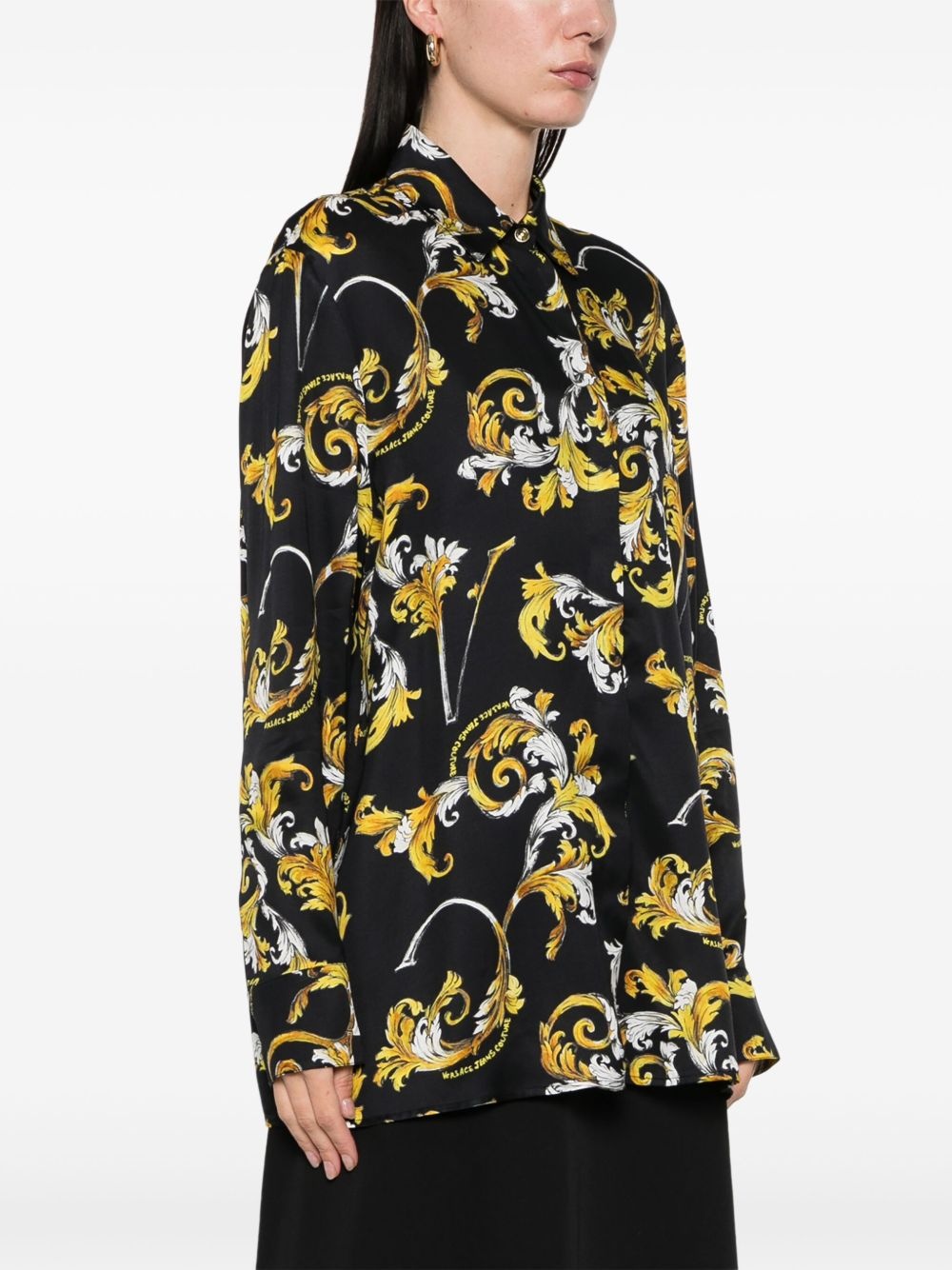 Barocco-print shirt - 3