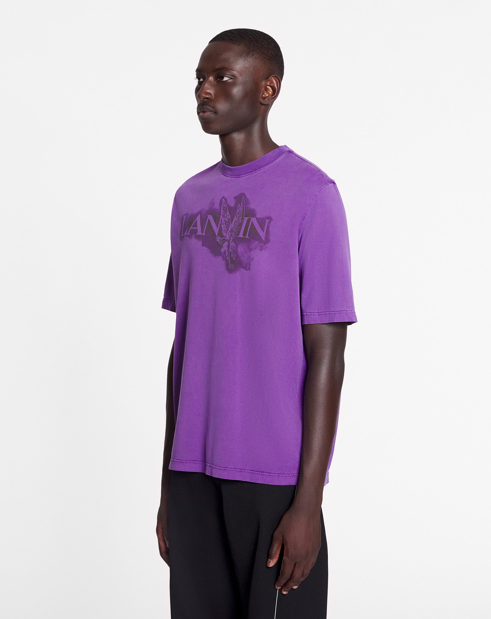 LANVIN X FUTURE CLASSIC EAGLE PRINT T-SHIRT - 4