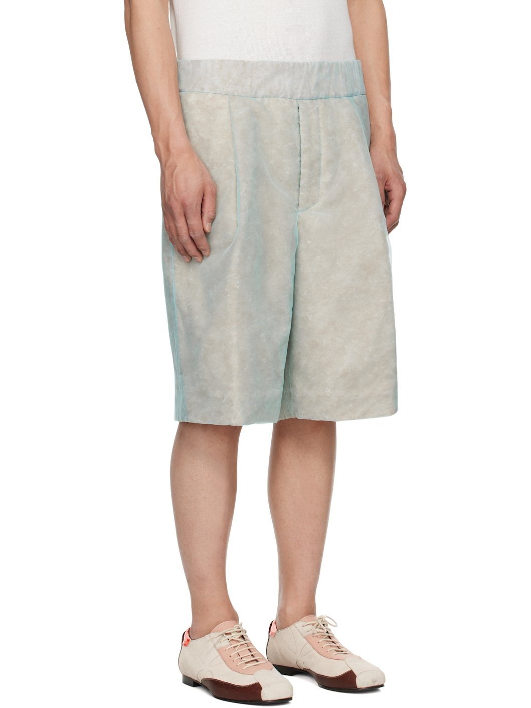 Blue Layered Shorts - 2