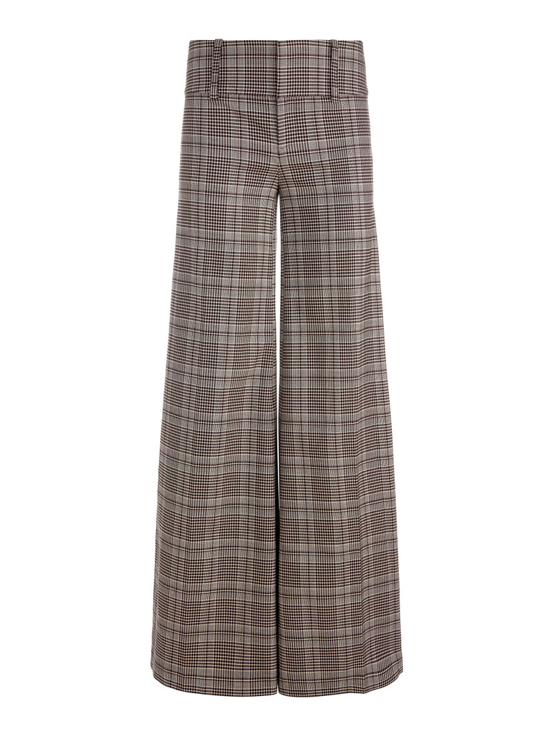 OLIVIA PLAID WIDE LEG PANT 1