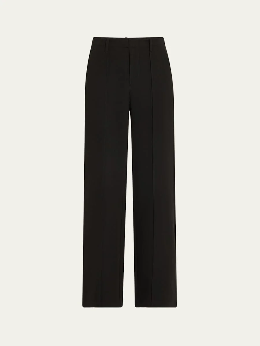 Michelle Pintuck Cropped Pants - 1