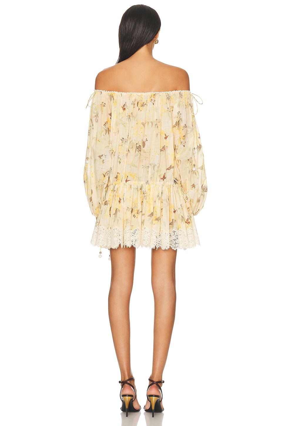 Cascadian Tiered Mini Dress - 3