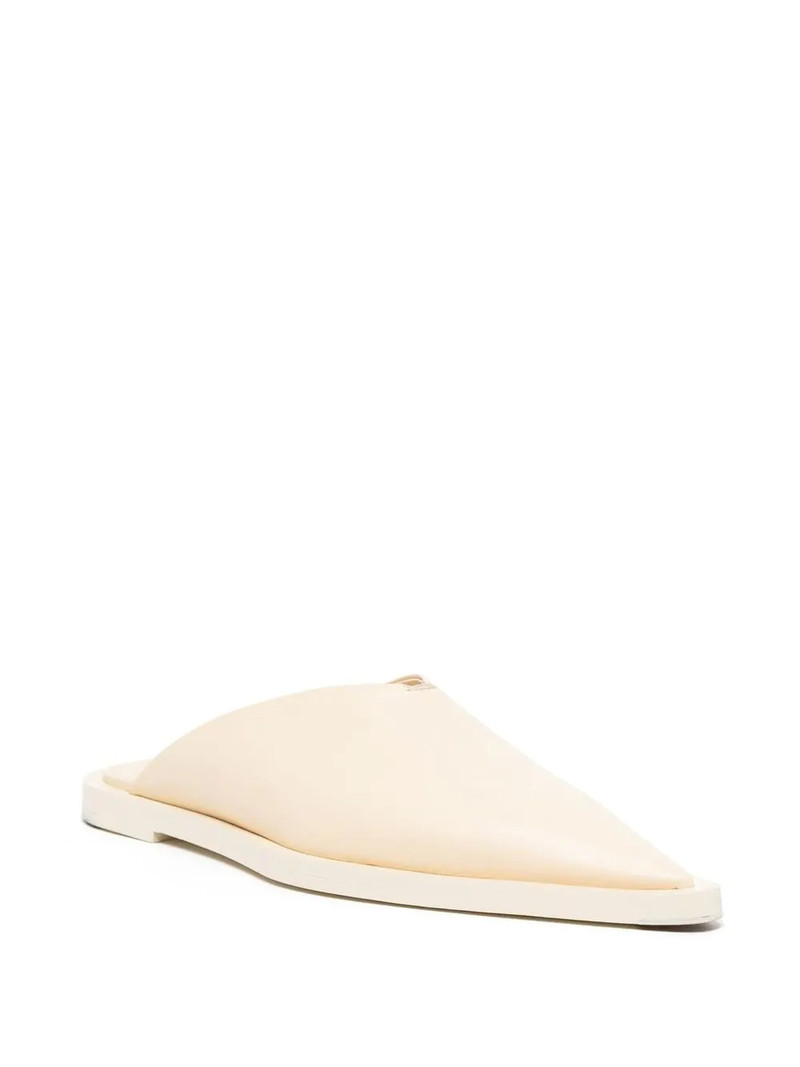 Jil Sander pointed-toe leather mules outlook