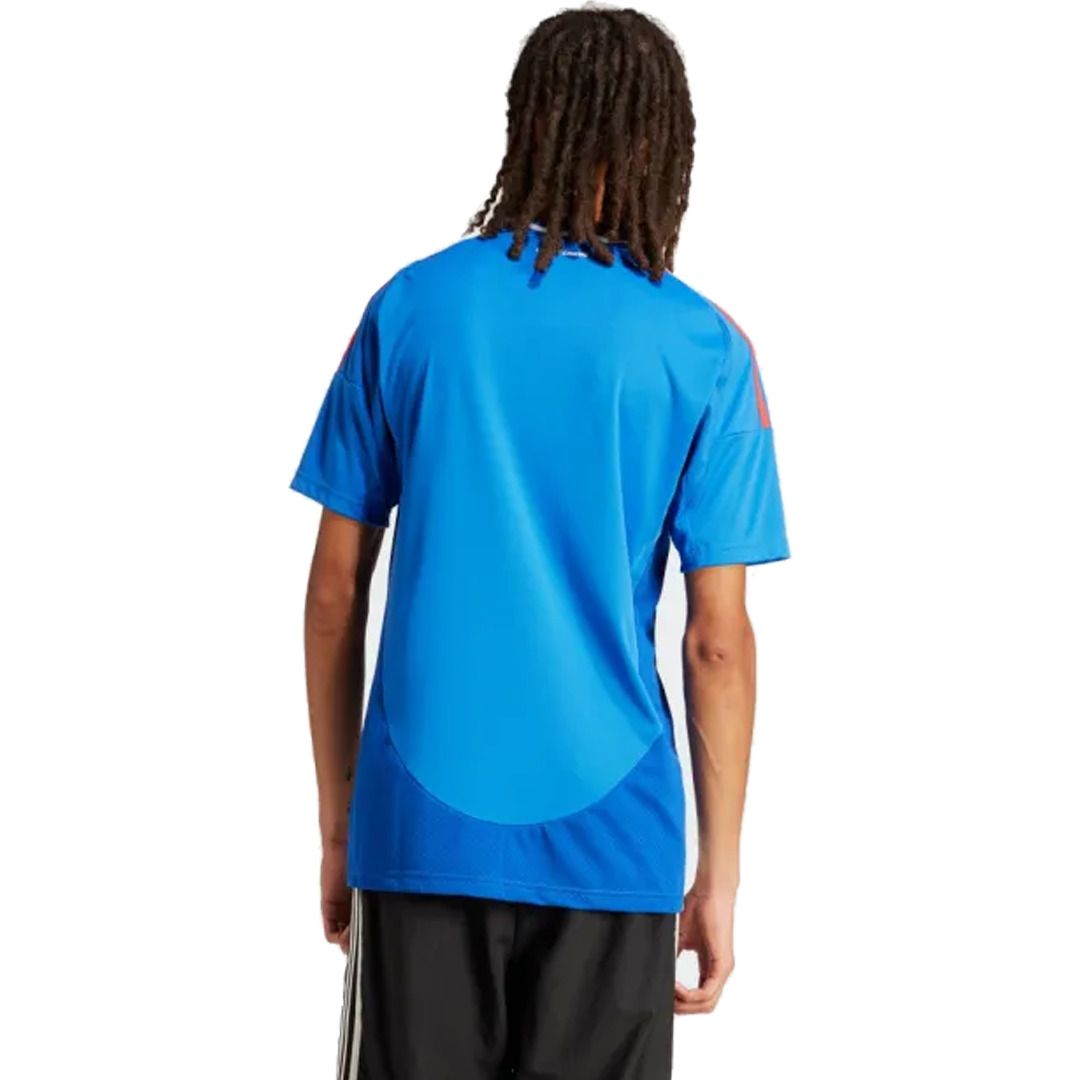 adidas Italy 24 Home Soccer Jersey Asia Sizing 'Blue' IN0657 - 2