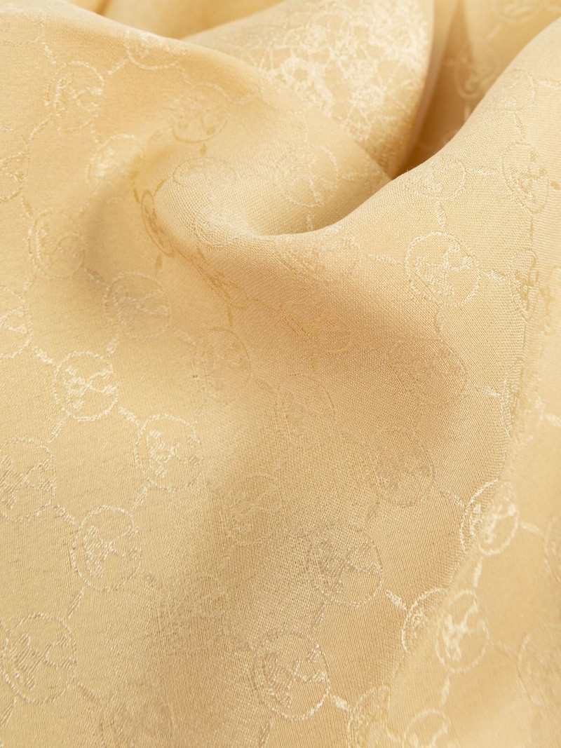 Moschino monogram-jacquard scarf outlook