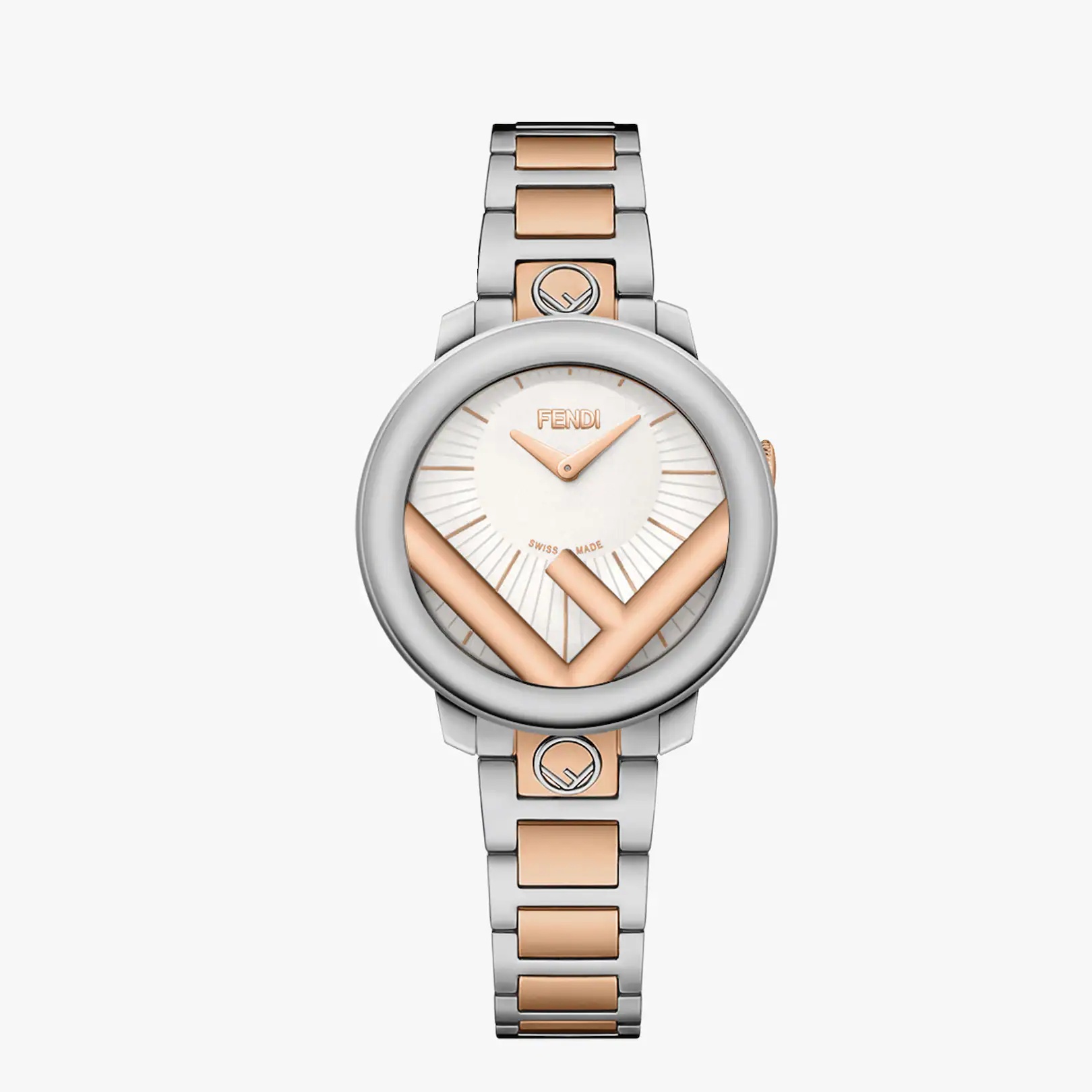 28 mm (1.1 inch) - Watch with F is Fendi logo - 1