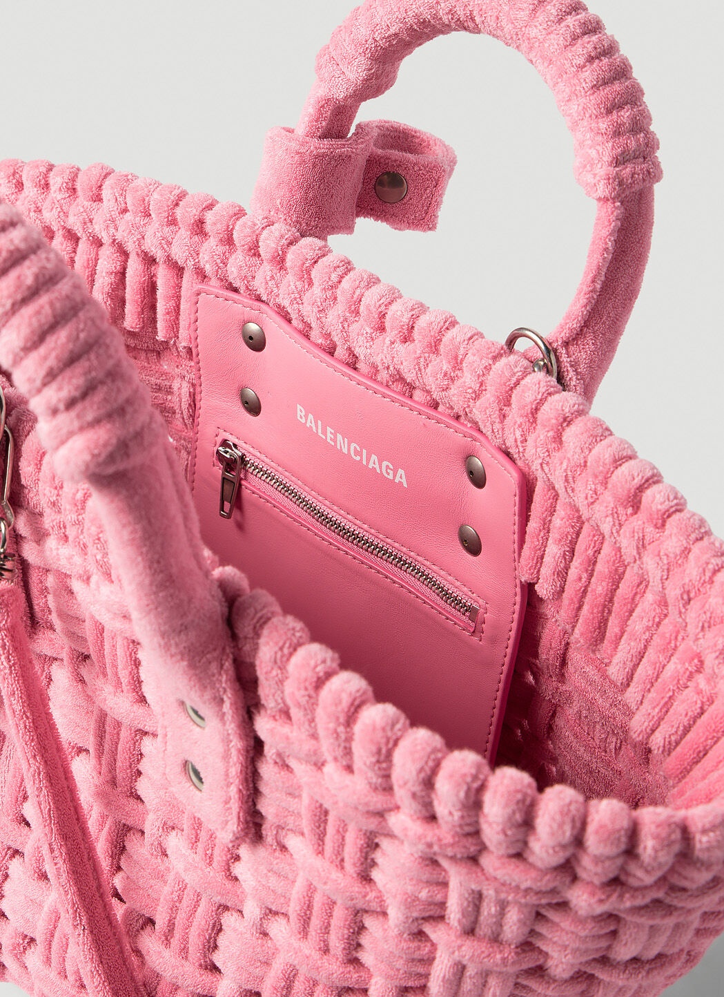 【BALENCIAGA】ビストロ XS Sponge Basket Tote Bag BALENCIAGA Bistro XS Sponge Basket Tote Bag | lncc | REVERSIBLE