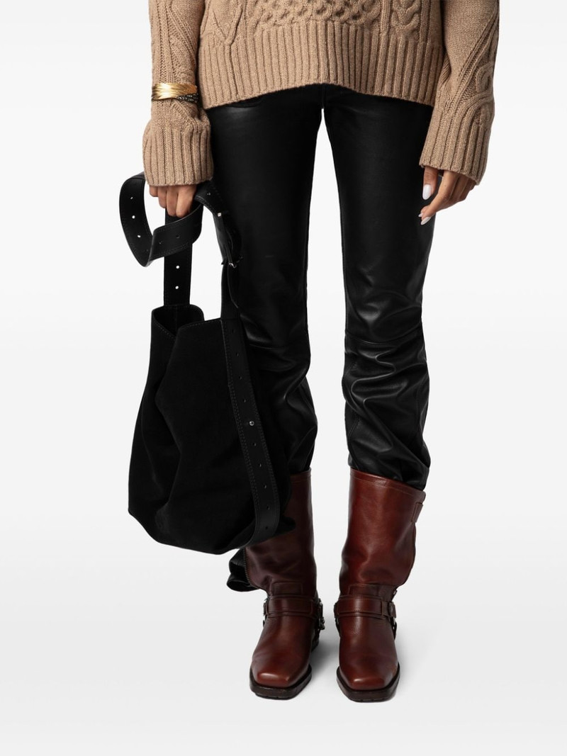 Zadig & Voltaire Le Cecilia suede tote bag outlook