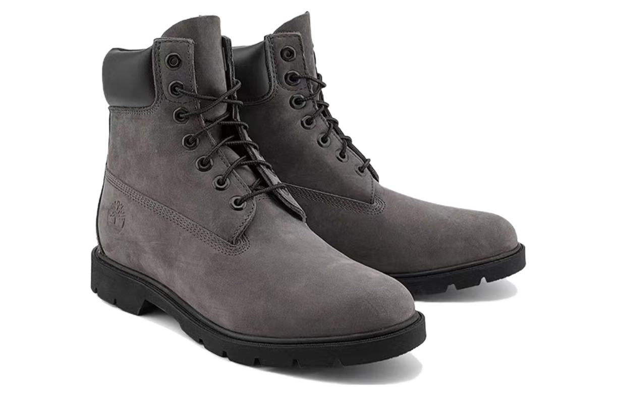 Timberland Classic 6 Inch Waterproof Boot 'Medium Grey Nubuck' A64YW - 2