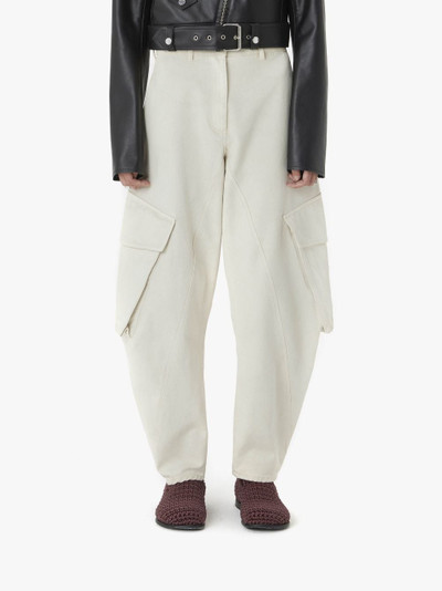 JW Anderson TWISTED CARGO TROUSERS outlook