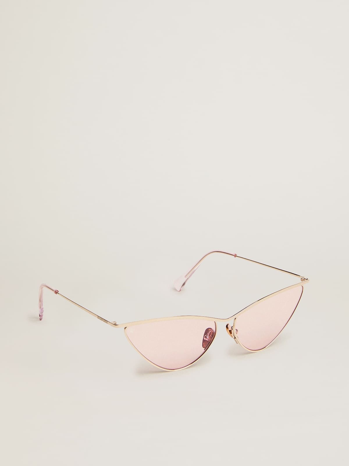 Sunframe cat-eye style with pink frame and lenses - 1