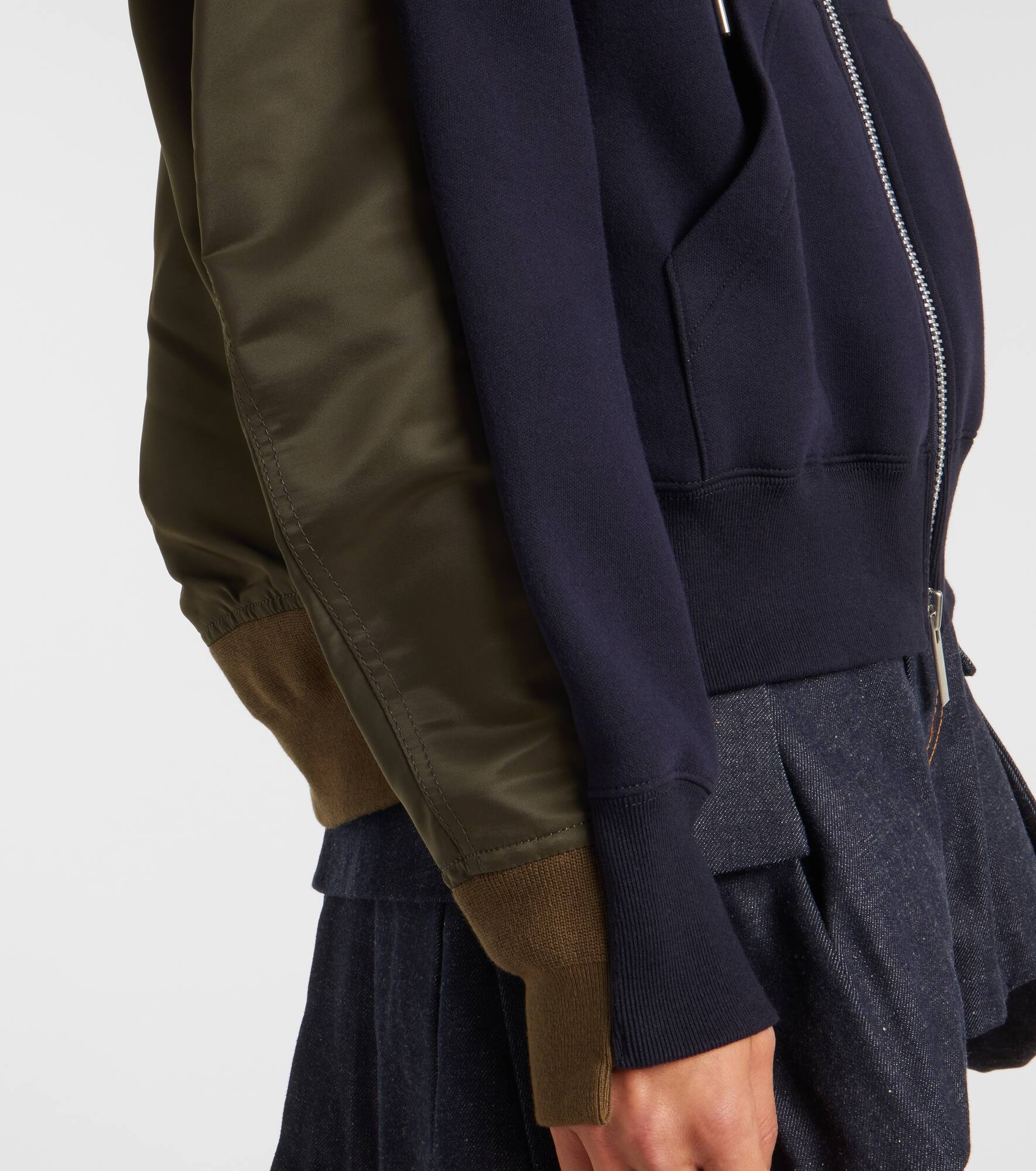 Paneled hoodie - 5