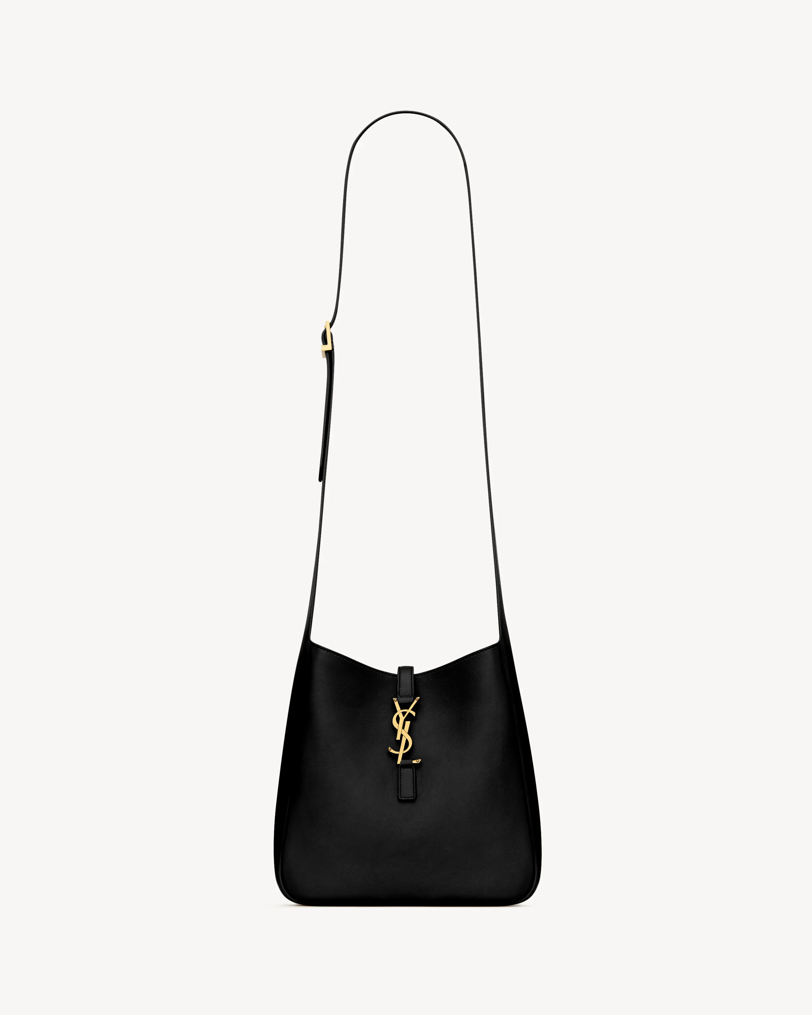 LE 5 À 7 SUPPLE CROSSBODY IN GRAINED LEATHER - 1