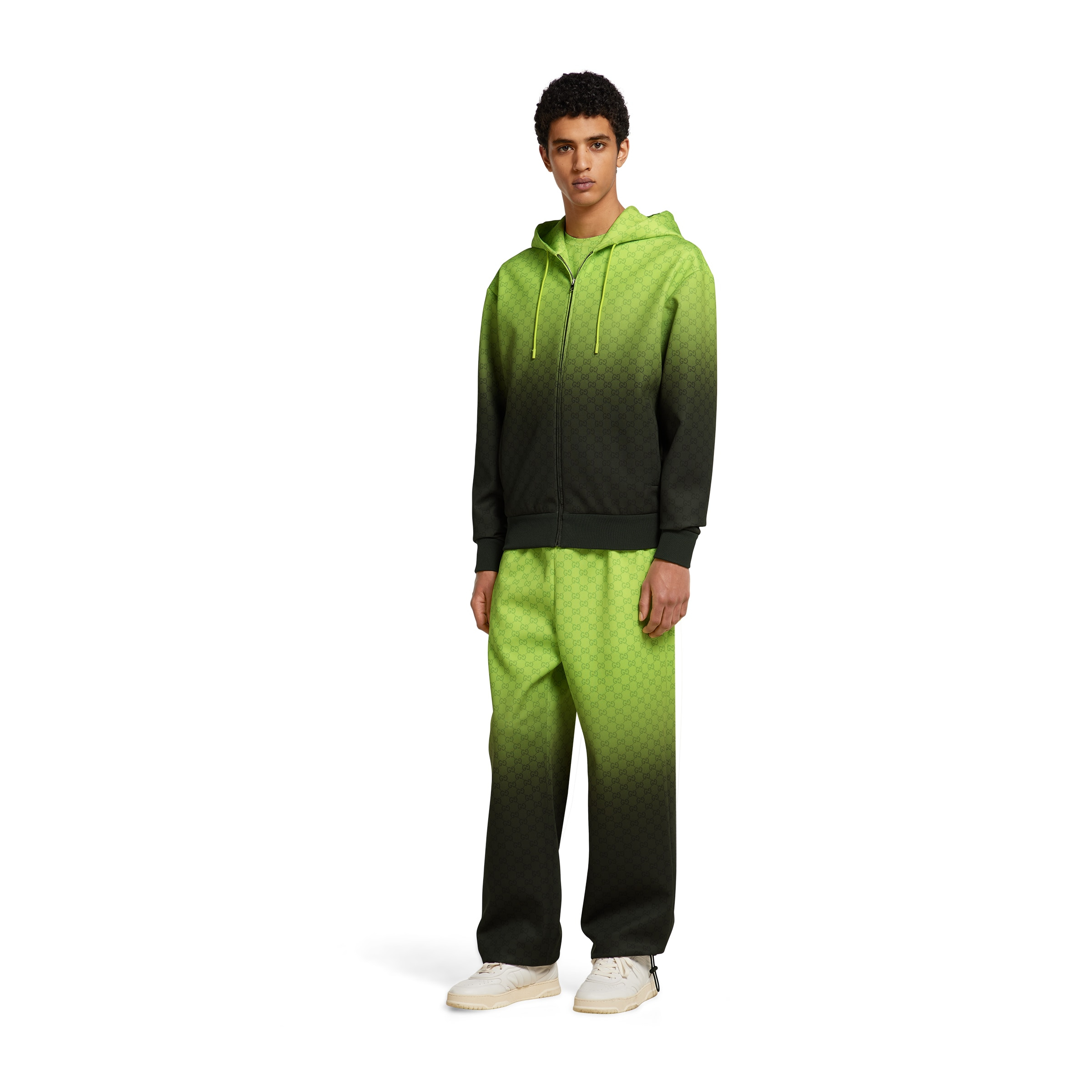 Printed light neoprene zip jacket - 2