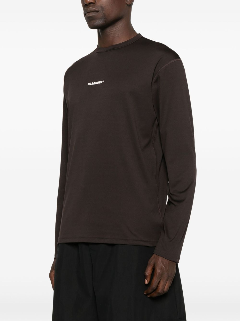 logo-motif long-sleeve T-shirt - 4