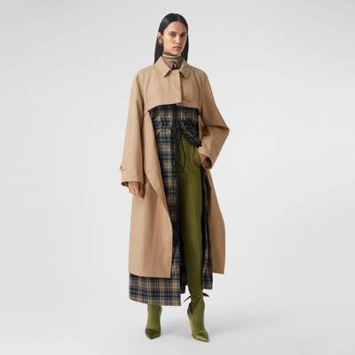 Burberry Cotton Gabardine Reconstructed Car Coat outlook