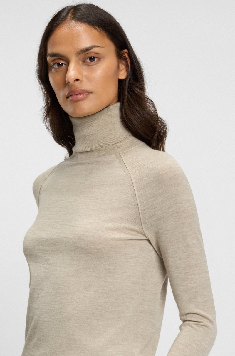 ROLLNECK SWEATER IN MERINO WOOL 5